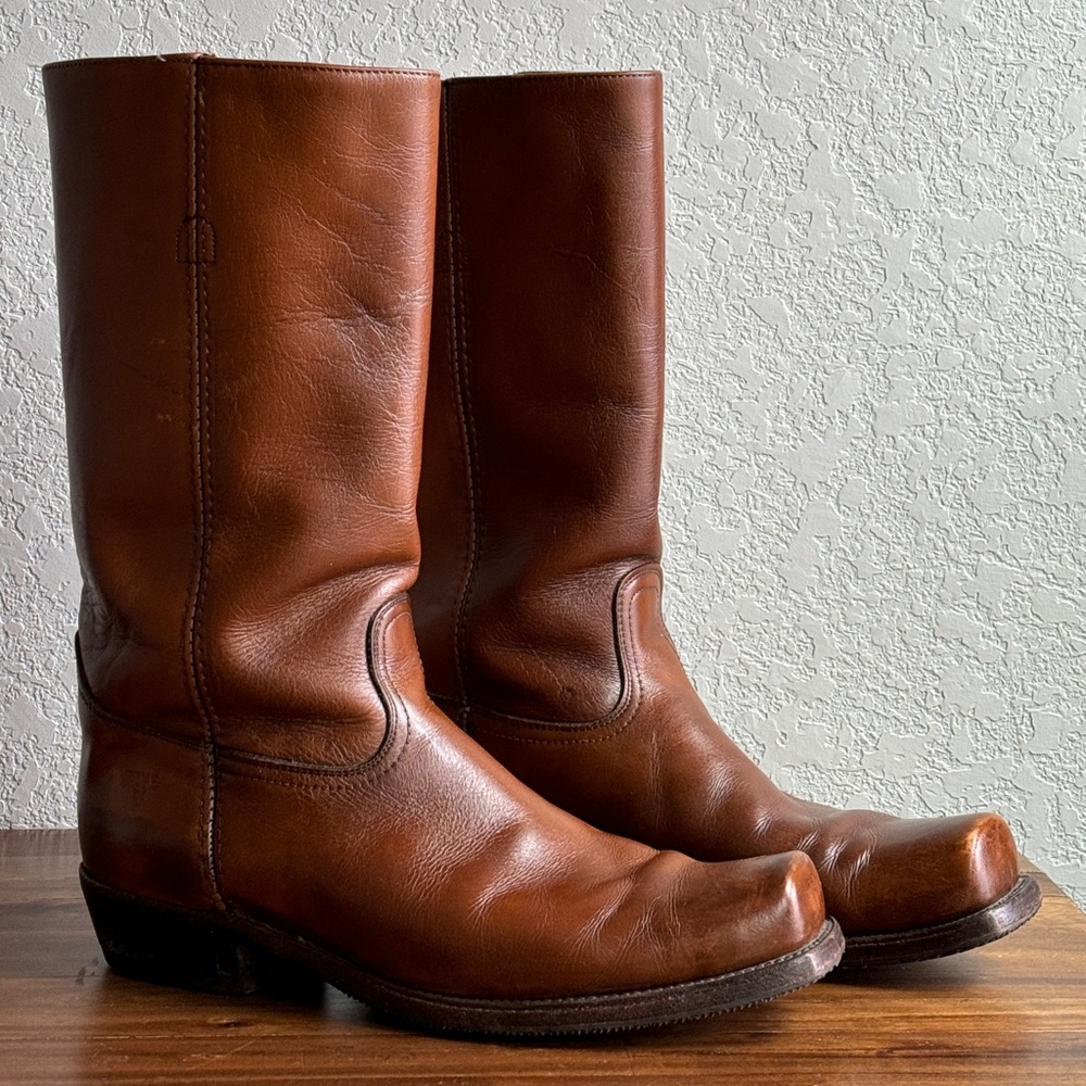 Vintage Frye White Label Men’s Boots 13D - Picture 3 of 15